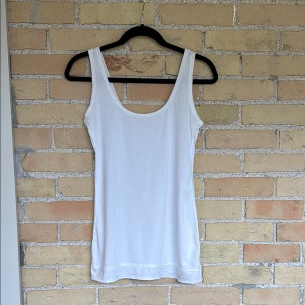 Lululemon White Tank Top